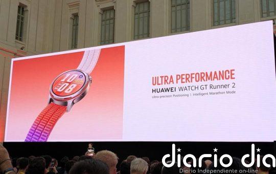 La carrera, la protagonista del nuevo reloj Huawei Watch GT Runner 2