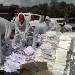 La policía de República Dominicana quema dos toneladas y media de drogas incautadas