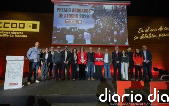 La UNRWA, Premio Abogados de Atocha, recuerda que "defender los derechos humanos es una obligación ante la injusticia"