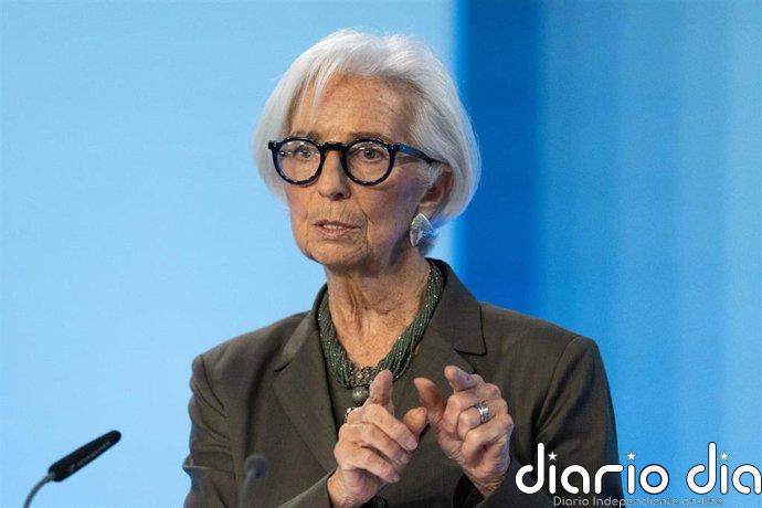 Lagarde sostiene que reducir barreras internas en la UE neutralizaría el impacto de los aranceles de EEUU 5 de febrero de 2026, Hesse, Fráncfort del Meno: Christine Lagarde, presidenta del Banco Central Europeo (BCE), interviene en la rueda de prensa tras la reunión del Consejo de Gobierno del BCE.