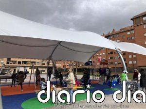 Logroño ya cuenta con la primera zona de juego infantil cubierta de la ciudad