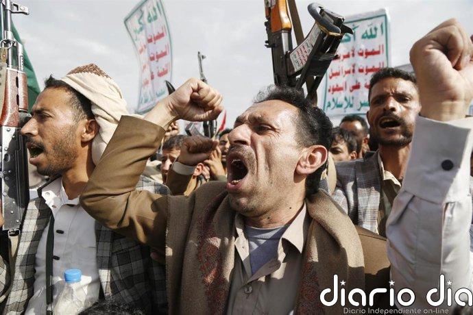 Los hutíes denuncian la operación de EEUU e Israel contra Irán como el "preludio" de una conquista regional