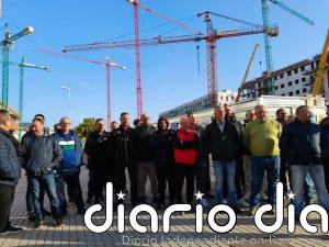Los sindicatos destacan el paro total de las grúas de la construcción en Córdoba por el plus de dedicación