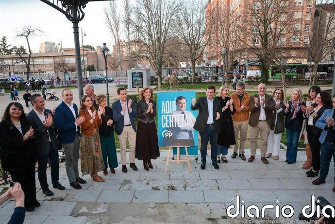 Mañueco afirma que sus "adversarios" hablan del PP porque es el "espejo" en que se miran y "listón" que no alcanzan