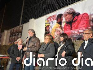 Martínez inicia la campaña en Soria con la pegada de carteles y aboga por el "cambio" para el "futuro" de CyL