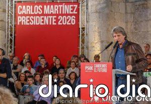 Martínez reivindica un Gobierno socialista centrado "en las personas" que combata las políticas de la derecha