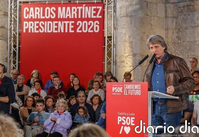 Martínez reivindica un Gobierno socialista centrado "en las personas" que combata las políticas de la derecha