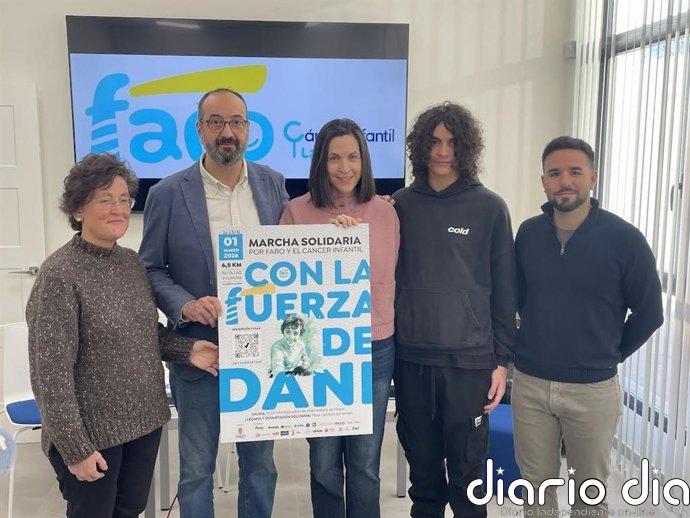 Más de 700 personas participarán este domingo en la marcha solidaria 'Con la fuerza de Dani' de Villamediana