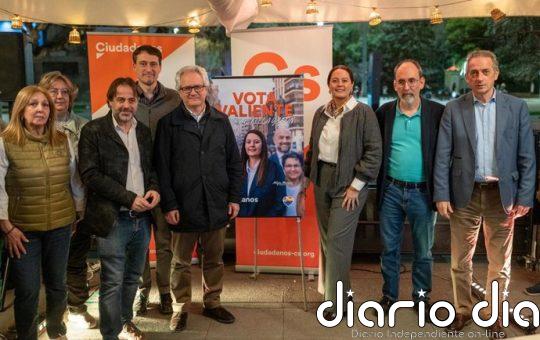 Mitzin Mariana Trápaga presenta en Valladolid la campaña de Cs y reivindica una tercera vía
