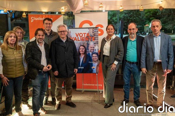 Mitzin Mariana Trápaga presenta en Valladolid la campaña de Cs y reivindica una tercera vía