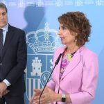 Montero acusa a Feijóo de haber puesto en una situación “incómoda” a la Corona con su debate “inventado” sobre el regreso del emérito
