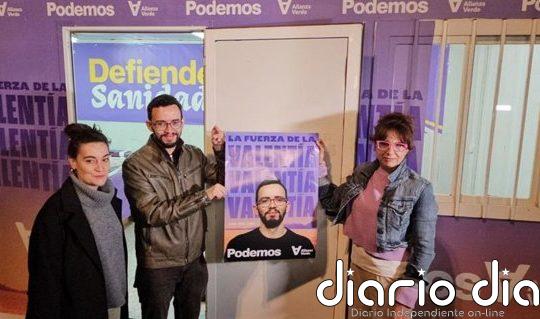 Podemos afronta con "ilusión" una campaña de "cercanía" bajo el lema 'La fuerza de la valentía': "Tenemos proyecto"