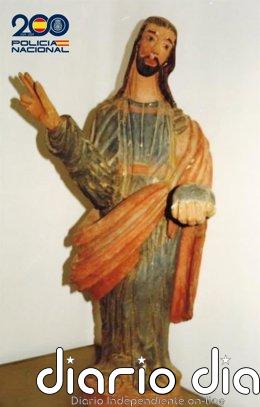 Recuperan en un anticuario de Arévalo (Ávila) una talla del siglo XVII de gran valor histórico y eclesiástico