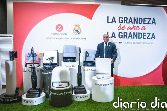 Roborock lanza en España su nueva gama de robots de limpieza en colaboración con el Real Madrid