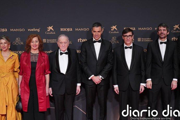 Sánchez, en los Goya: "Por supuesto que todos rechazamos el régimen iraní, pero eso no legitima acciones unilaterales"