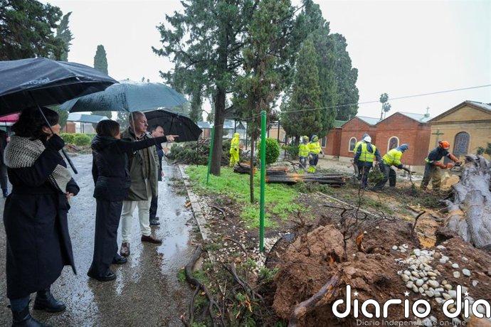 Sevilla defiende su gestión tras temporal en Cementerio de San Fernando: "Abrir sin garantías sería imprudente"