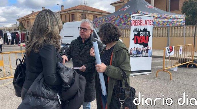 Soria ¡YA! critica la "falta de compromiso" de PP y PSOE con el tejido industrial y económico de la provincia