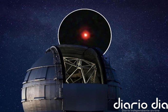 Un descubrimiento internacional de 'Pequeños Puntos Rojos' ayuda a comprender cómo crecen los agujeros negros Recreación artística de un descucrimiento de 'puntos rojos' en el universo