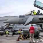 Un Eurofighter español y otro alemán se activan ante la violación del espacio aéreo de Rumanía por un dron