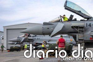 Un Eurofighter español y otro alemán se activan ante la violación del espacio aéreo de Rumanía por un dron