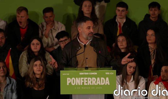 Abascal carga contra Sánchez por "enfrentar" España a EEUU, "principal socio comercial" fuera de la UE