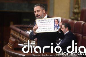 Abascal dice que a Sánchez le gusta la guerra para "hacer caja con sus socios" y "tapar sus corrupciones"