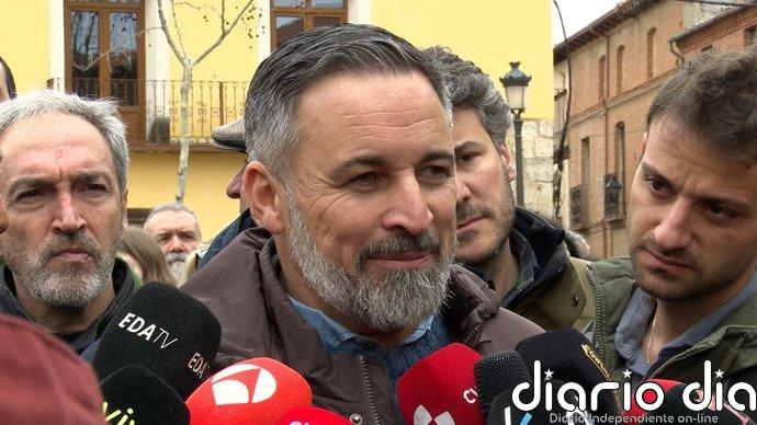 Abascal, sobre la expulsión de Ortega Smith de Vox: "Ni he hablado con él ni me gustan las telenovelas"