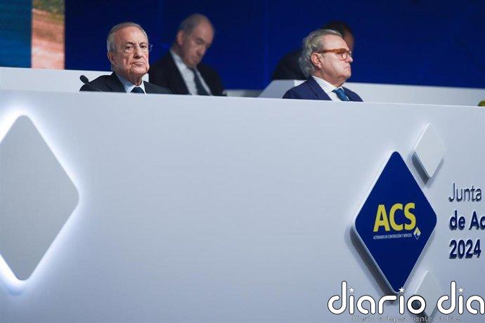 ACS ampliará en un máximo de 670 millones de euros su capital para el pago del dividendo