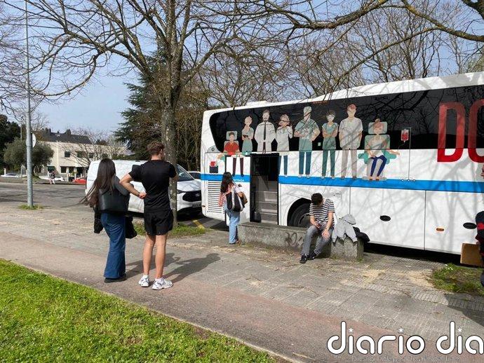 ADOS anima a donar sangre esta Semana Santa en sus unidades móviles, que estará en 33 ayuntamientos de Galicia