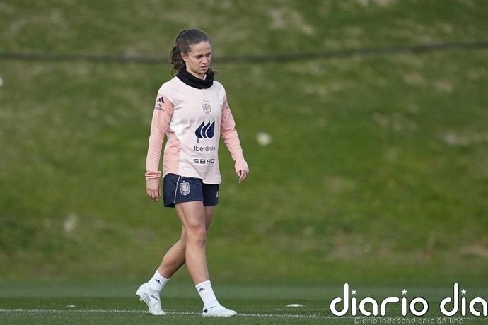 Aiara Agirrezabala causa baja en la selección española debido a unas molestias en su aductor izquierdo