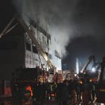 Al menos diez muertos y cerca de 60 heridos en un incendio en una fábrica en Corea del Sur