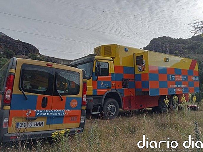 Al menos tres personas atrapadas tras el derrumbe de un edificio en Siete Iglesias de Trabancos (Valladolid)