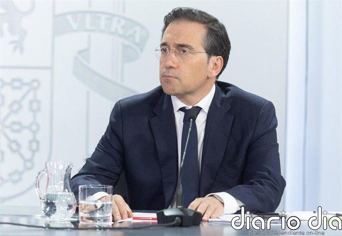 Albares desmiente "tajantemente" a Casa Blanca: "La posición sobre uso de bases no ha cambiado ni una coma"