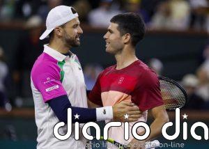 Alcaraz debutará en Indian Wells contra Dimitrov