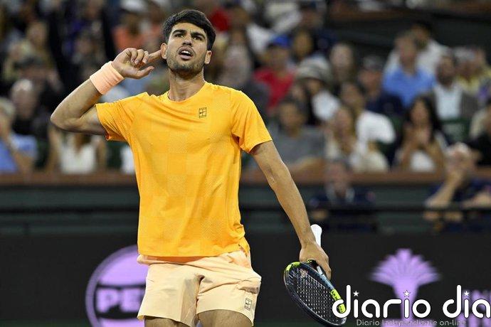 Alcaraz impone su ley ante Ruud y se mete en cuartos de Indian Wells