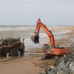 Almonte (Huelva) avanza en las actuaciones del paseo marítimo de Caño Guerrero en Matalascañas