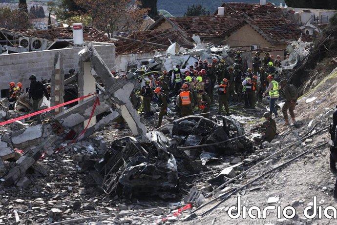 Amnistía pide que se investigue como "crimen de guerra" el bombardeo iraní que dejó 9 muertos en Israel