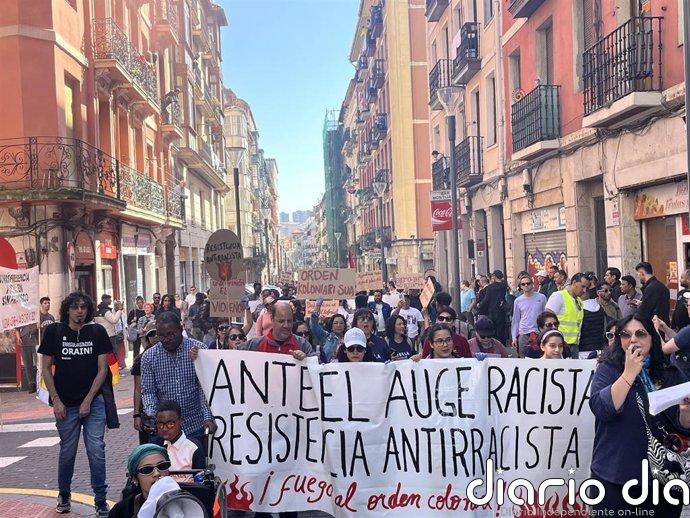 Antirracistas denuncian en Bilbao "el auge del fascismo" y su "impunidad" como resultado de la "desmemoria colectiva"