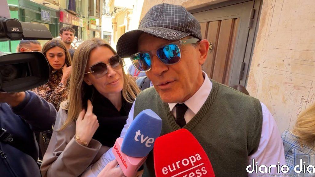 Antonio Banderas regresa a sus raíces en Semana Santa tras la boda de Stella del Carmen