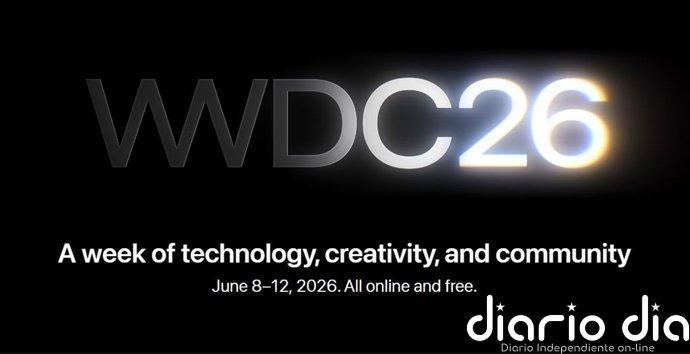 Apple celebrará WWDC 2026 del 8 al 12 de junio