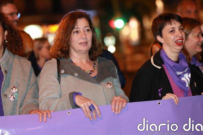 Armengol defiende la educación afectivo-sexual en las aulas como forma de prevenir la violencia machista