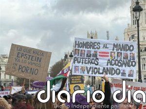 Arranca en Madrid la marcha del Movimiento Feminista por el 8M contra la prostitución, el burka y la explotación