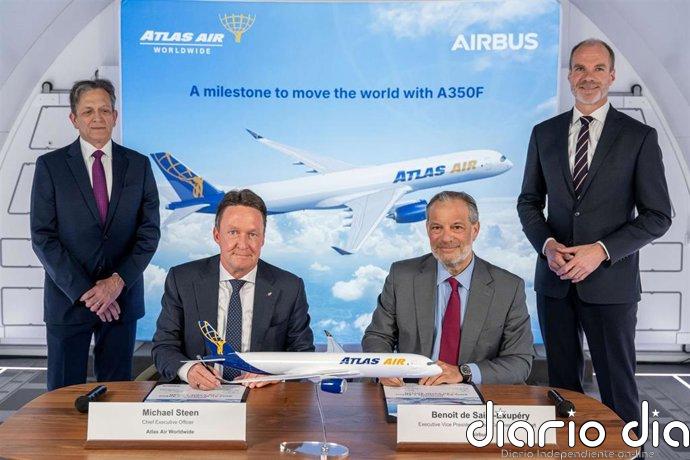 Atlas Air Worldwide se convierte en el mayor cliente del carguero A350F de Airbus con un pedido de 20 aparatos