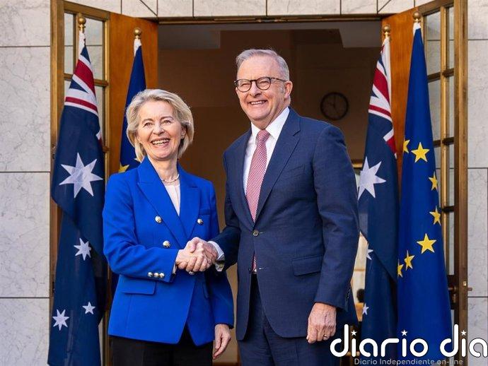 Australia y la UE negociarán la adhesión de Canberra al programa de investigación Horizonte Europa