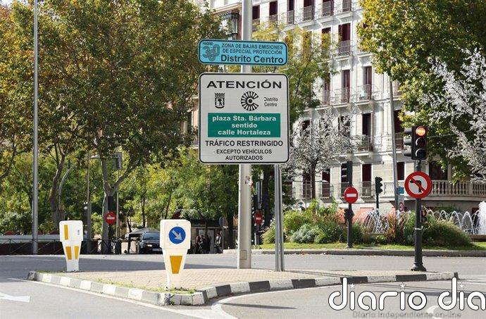 Ayuntamiento autorizará la circulación de vehículos A de Madrid mientras se cumpla con la directiva de calidad del aire