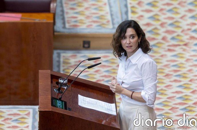 Ayuso comparece este jueves en el Pleno para explicar los cambios en Educación y tras alcanzar un acuerdo con rectores