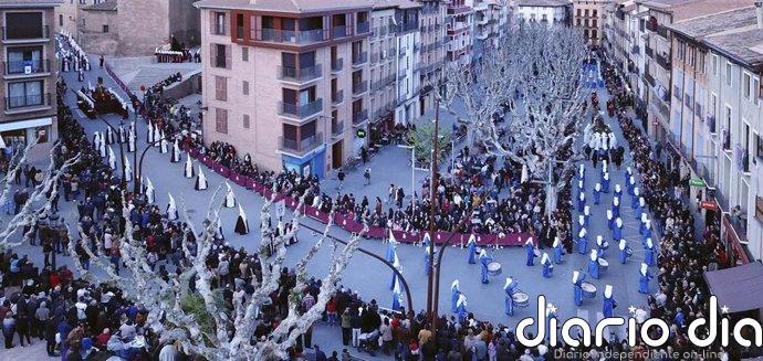 Barbastro (Huesca) espera un impacto económico de más de 1,5 millones esta Semana Santa