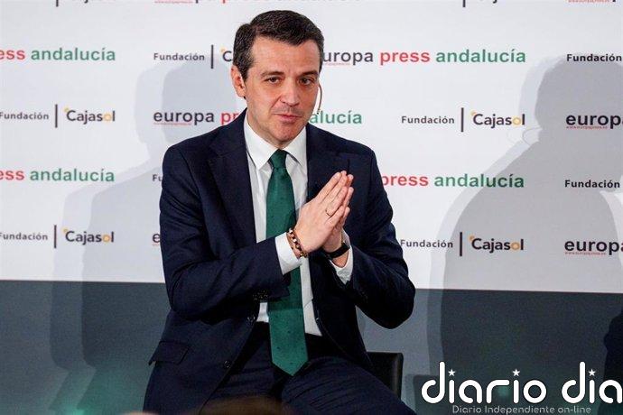 Bellido señala lo logrado en Córdoba con "la revolución de lo tranquilo" y apuesta por reindustrializar y más vivienda