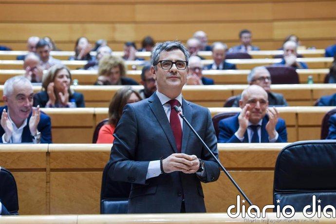 Bolaños reafirma su "compromiso" en derogar la Ley de Secretos Oficiales y pide el apoyo de los grupos