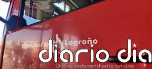 Bomberos de Logroño sofocan un incendio en una vivenda en Villamediana